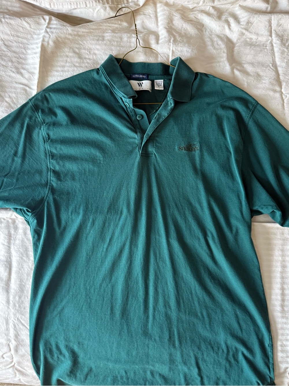 Elan Teal Green Men’s Polo Shirt